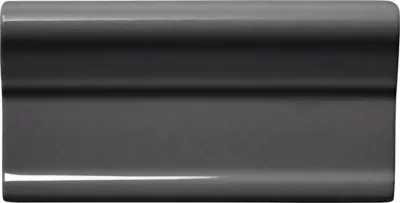 Signature Pewter Glossy Ceramic Cornice Chair Rail Wall Trim Tile