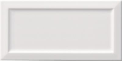 Signature Bianco Frame Matte Ceramic Subway Wall Tile - 4 x 8 in.