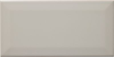 Signature Gris Bevel Matte Ceramic Subway Wall Tile - 4 x 8 in.