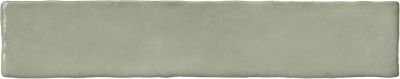 Jeffrey Alan Marks Cliffside Coastal Sage Glossy Ceramic Subway Wall Tile - 2 x 10 in.