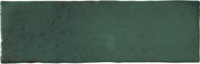 Matcha Olive Glossy Porcelain Subway Wall and Floor Tile - 2.5 x 7.5 in ...