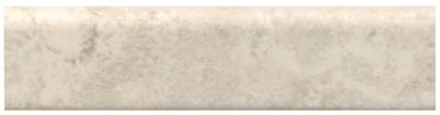 Warsaw White Ceramic Wall Tile Trim - 2 x 8 in.