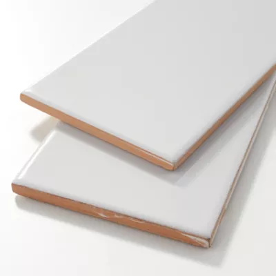 Metro Bianco Gloss Ceramic Subway Wall Tile 3 x 6 in. - The Tile Shop