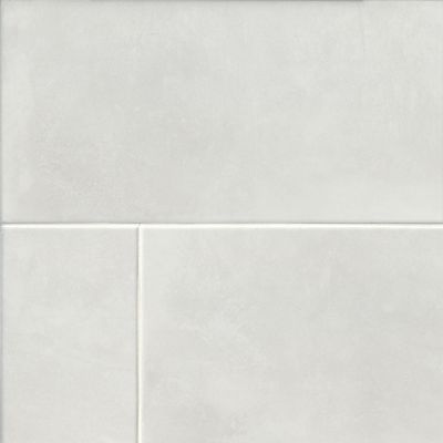 Riad White Ceramic Wall Tile - 4 x 4 in.