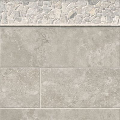 Bowland Grey Ceramic Wall Tile - 8 x 24 in.