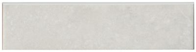 Bowland White Ceramic Wall Trim Tile - 2 x 8 in.