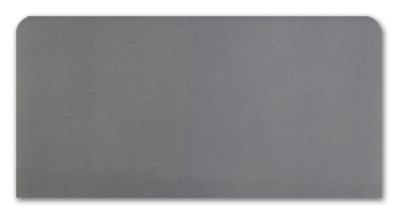 Imperial Pewter Gloss Round Edge Short Ceramic Tile - 4 x 8 in.