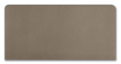 Imperial Taupe Gloss Round Edge Long Ceramic Tile - 4 x 8 in.