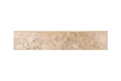 Parteanon Almond Ceramic Wall Tile Trim - 2 x 10 in.