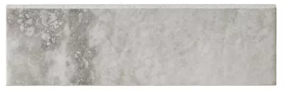 Jupiter Grey Ceramic Wall Trim Tile - 3 x 10 in. - The Tile Shop