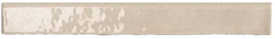 Retro Sand Trim Ceramic Subway Wall Tile - 3 x 12 in.