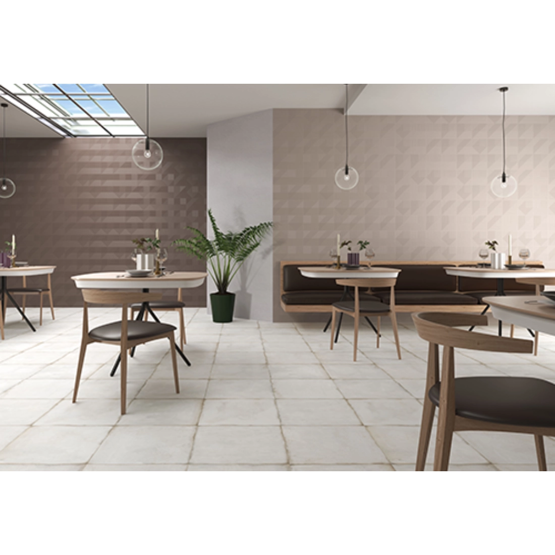 Lins Taupe Ceramic Wall Tile - 8 in. - The Tile Shop Lins Taupe Ceramic Wall Tile - 8 in. - The Tile Shop