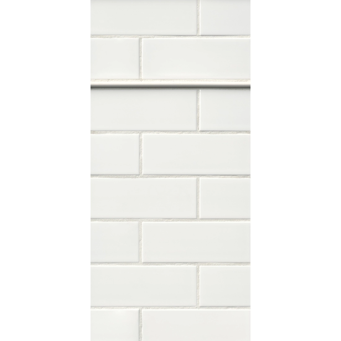 Regent Bianco Ceramic Subway Wall Tile - 3 x 8 in. Regent Bianco Ceramic Subway Wall Tile - 3 x 8 in.