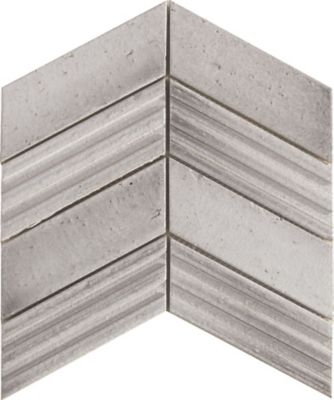 Ashlar Glazed Brick Atmosphere Chevron Ceramic Wall Tile