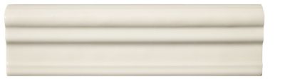 Chantilly Biscuit Cornice Ceramic Trim Tile - 3 x 10 in.
