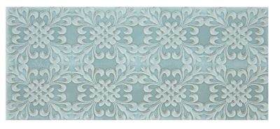 Chantilly Aqua Venise Ceramic Subway Wall Tile - 4 x 10 in.