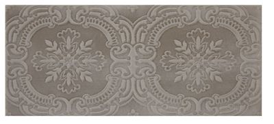 Chantilly Taupe Tulle Ceramic Subway Wall Tile - 4 x 10 in.