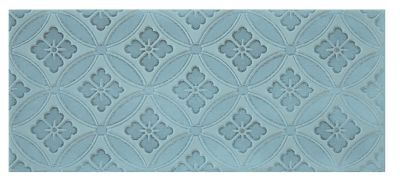 Chantilly Steel Blue Arabella Ceramic Wall Tile Sample