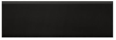 Imperial Black Matte REL Ceramic Wall Trim Tile - 4 x 12 in.