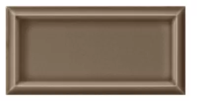 Imperial Latte Frame Matte Ceramic Subway Wall Tile - 3 x 6 in