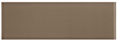 Imperial Latte Matte RES Ceramic Wall Trim Tile - 4 x 12 in.