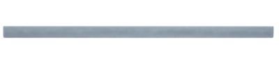 Imperial Slate Blue Gloss Square Pencil Ceramic Wall Trim Tile - 12 in.