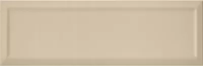 Imperial Sand Frame Gloss Ceramic Subway Wall Tile - 4 x 12 in