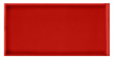 Imperial Red Gloss RES Ceramic Wall Trim Tile - 3 x 6 in.