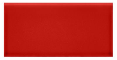 Imperial Red Gloss REL Ceramic Wall Trim Tile - 3 x 6 in.