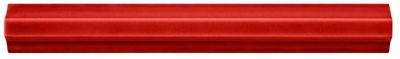 Imperial Red Gloss Large Pencil Ceramic Wall Trim Tile - 8 in.