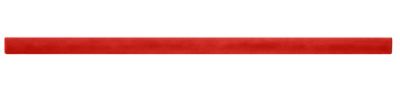 Imperial Red Gloss Square Pencil Ceramic Wall Trim Tile - 12 in.