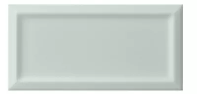 Imperial Mint Frame Gloss Ceramic Subway Wall Tile - 3 x 6 in