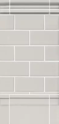 Imperial Gris Matte Ceramic Subway Wall Tile - 3 x 6 in. - The