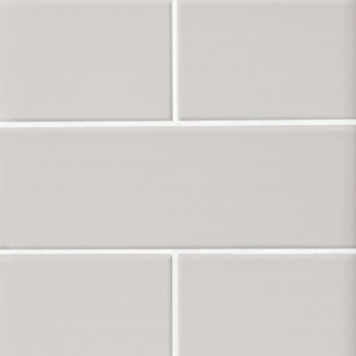 Imperial Gris Matte Ceramic Subway Wall Tile - 4 x 12 in.