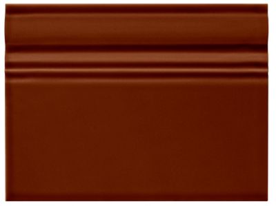 Imperial Sienna Gloss Skirting Ceramic Wall Trim Tile - 8 in.