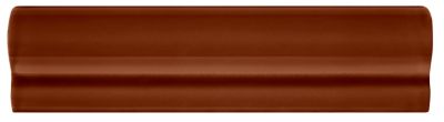 Imperial Sienna Gloss London Ceramic Wall Trim Tile - 8 in.