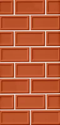 Imperial Spice Frame Gloss Ceramic Subway Wall Tile - 3 x 6 in