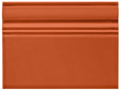 Imperial Spice Gloss Skirting Ceramic Wall Trim Tile - 8 in.