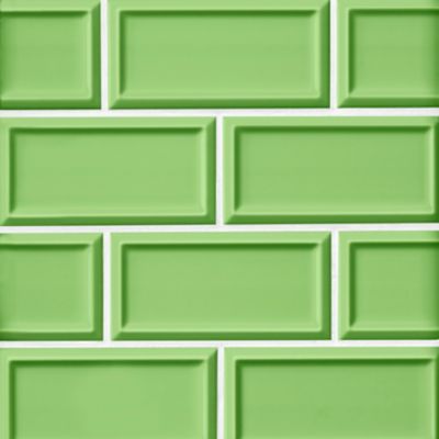 Imperial Limen Frame Gloss Ceramic Subway Wall Tile - 3 x 6 in.