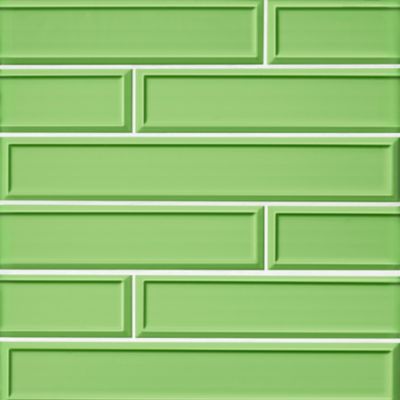 Imperial Limen Frame Gloss Ceramic Subway Wall Tile - 4 x 24 in.