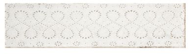 Annie Selke Artisanal White Lace - 3 x 12 in.