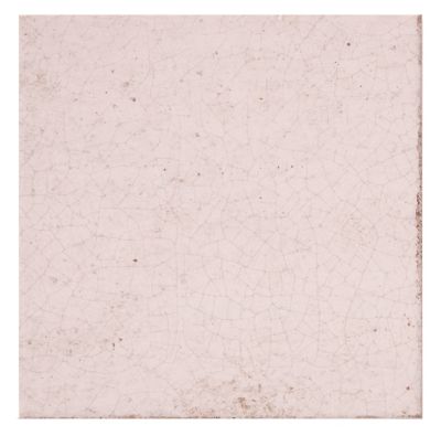 Annie Selke Artisanal Soft Pink Ceramic Wall Tile - 6 x 6 in.