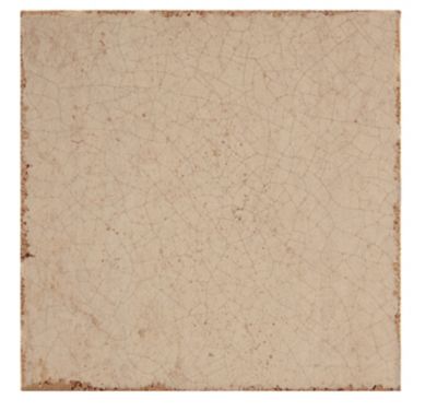 Annie Selke Artisanal Café au Lait Ceramic Wall Tile - 6 x 6 in.