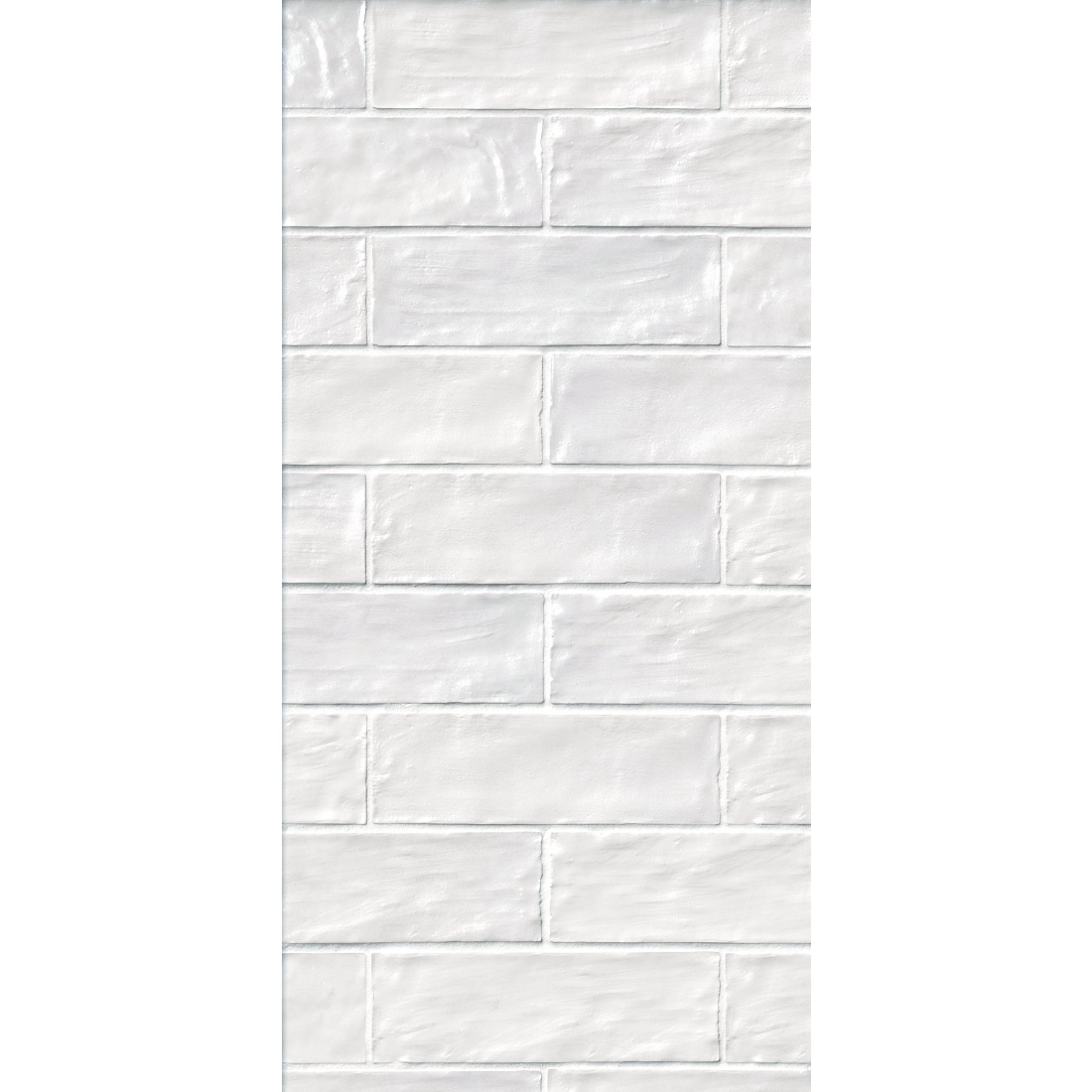Mallorca White Ceramic Wall Tile - 2.5 x 8 in. Mallorca White Ceramic Wall Tile - 2.5 x 8 in.