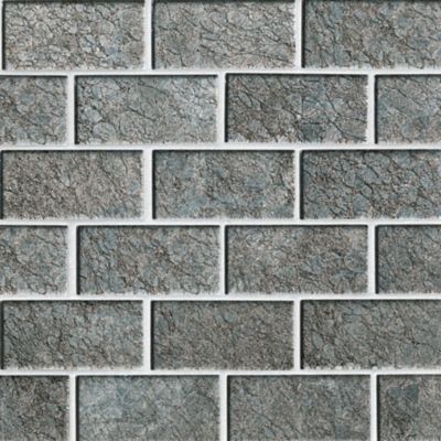 Cleopatra Silver Amalfi Glass Mosaic Tile