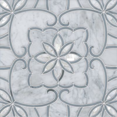 Havana with White Nacre Stone Mosaic Wall Tile