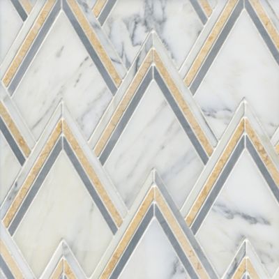 Skyline Marfil Stone Mosaic Wall Tile