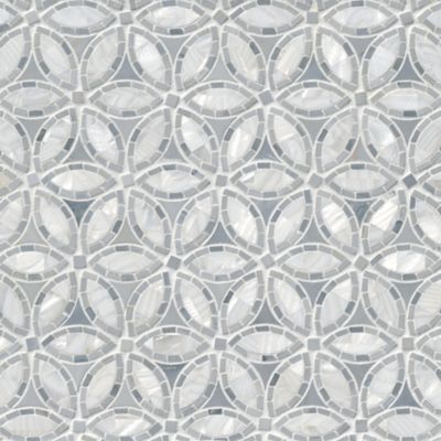 Grey Floral Tiles