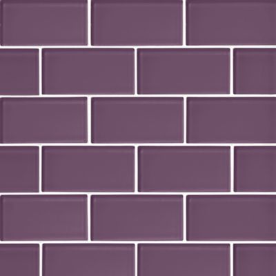 Glass Grape Amalfi Mosaic Wall and Floor Tile