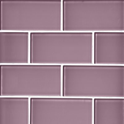 Glass Thistle Subway Wall and Floor Tile - 3 x 6 in.